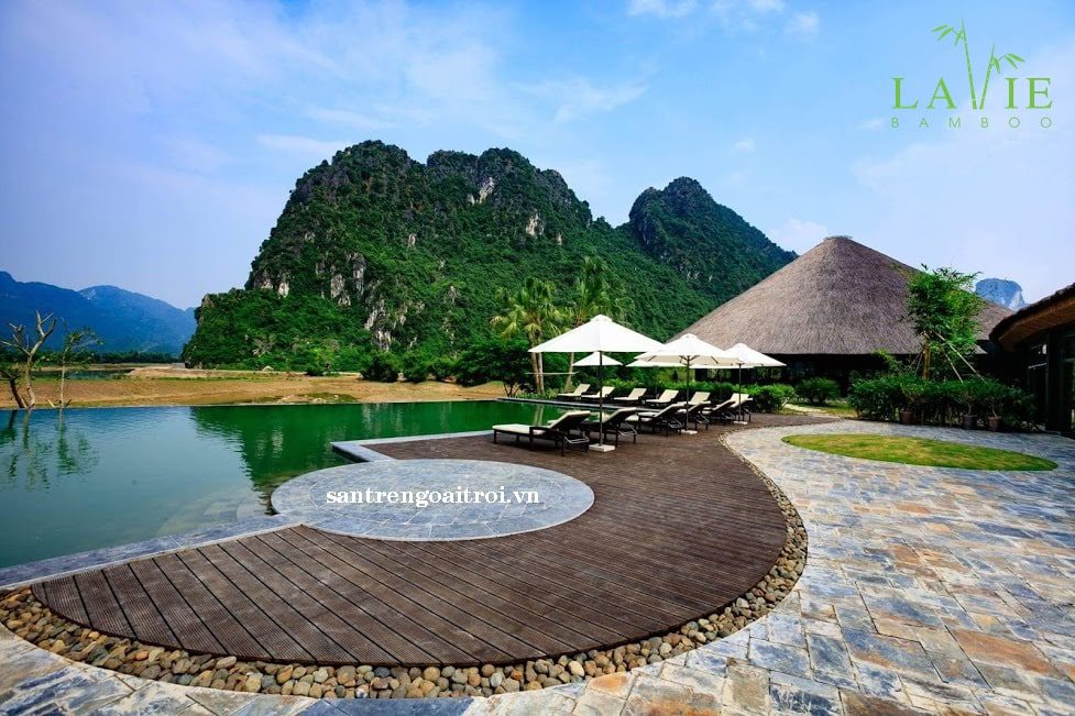 Laviebamboo san tre ngoai troi serena resort 9 Nhà hàng tre lớn nhất Việt Nam tại Serena Resort