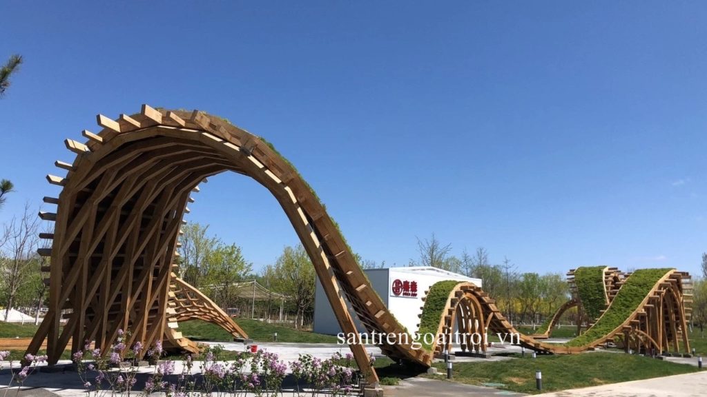 lavie bamboo cong trinh tre an tuong 4 Công trình tre ấn tượng tại triển lãm công viên quốc tế Bắc Kinh