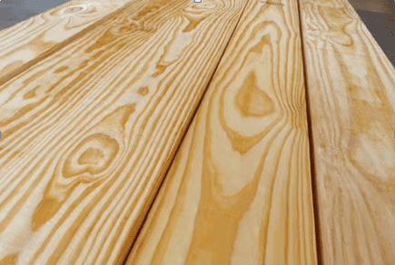 Ván sàn ngoài trời loại gỗ mềm màu sáng
