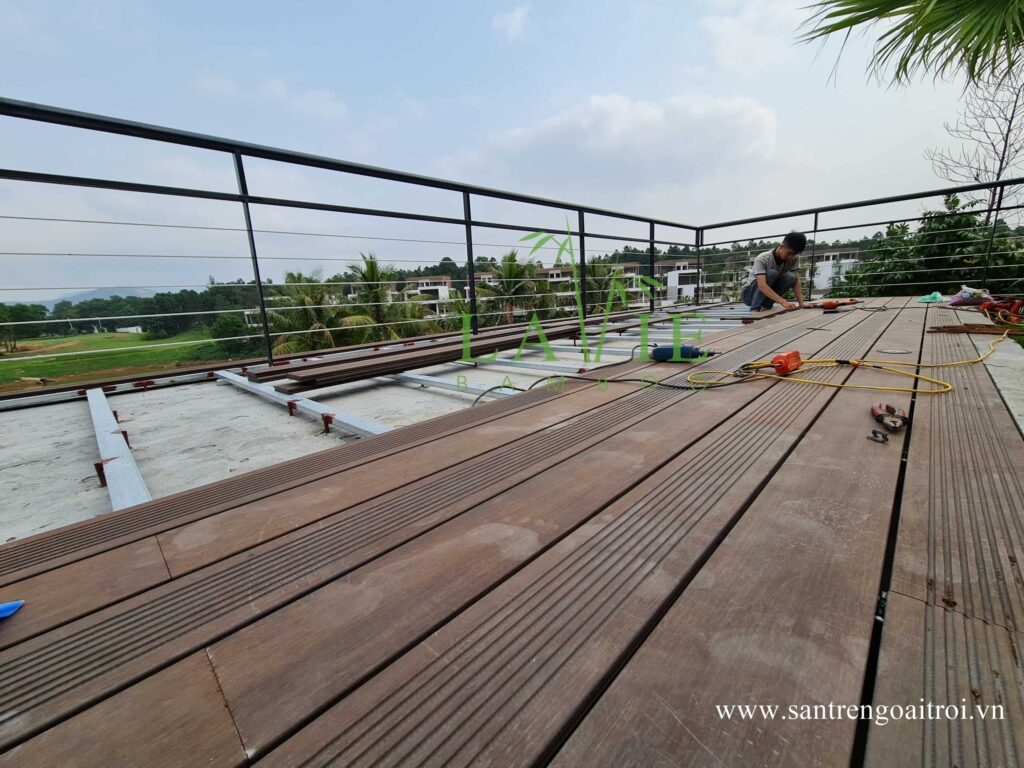lavie bamboo thi cong san tre ngoai troi xam khoi biet thu skylake flamingo dai lai 10 BIỆT THỰ SKYLAKE FLAMINGO ĐẠI LẢI