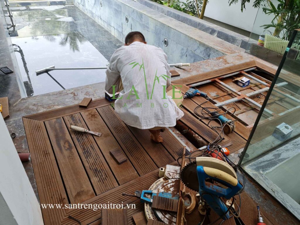 lavie bamboo thi cong san tre ngoai troi xam khoi biet thu skylake flamingo dai lai 24 BIỆT THỰ SKYLAKE FLAMINGO ĐẠI LẢI
