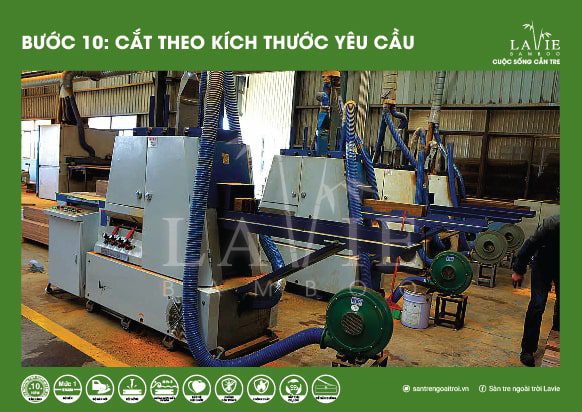 san xuat tre 11 lavie bamboo min Quy trình sản xuất Vật liệu tre ngoài trời Lavie Bamboo