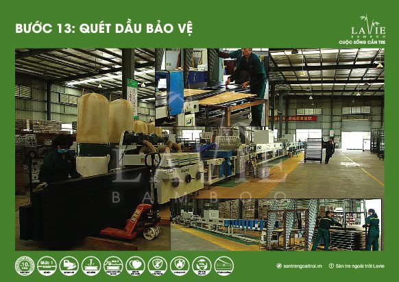 san xuat tre 14 lavie bamboo min Quy trình sản xuất Vật liệu tre ngoài trời Lavie Bamboo