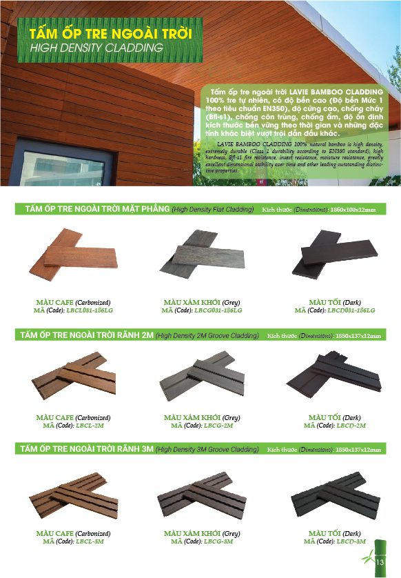 13 Catalogue LAVIE BAMBOO