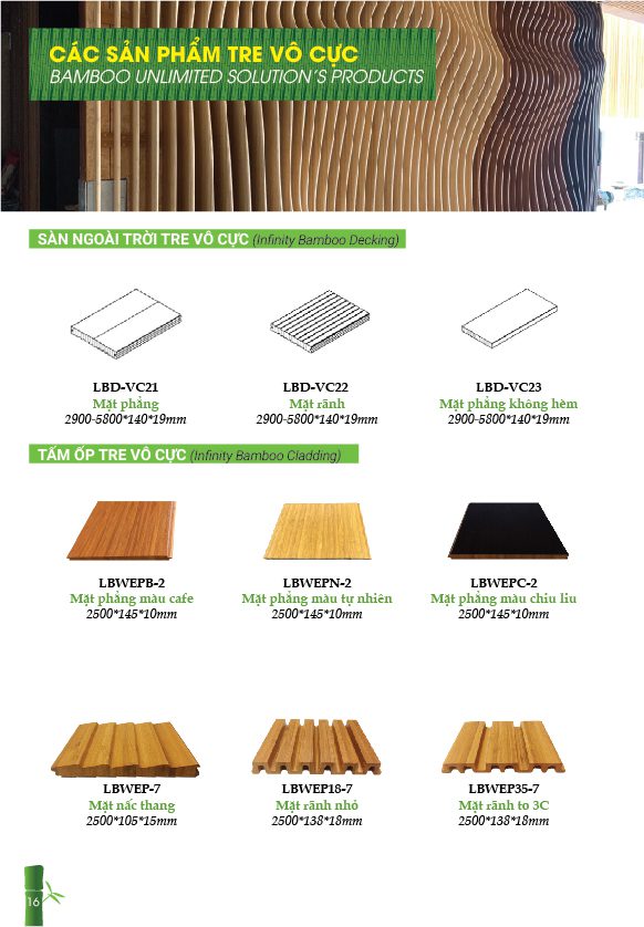 16 Catalogue LAVIE BAMBOO