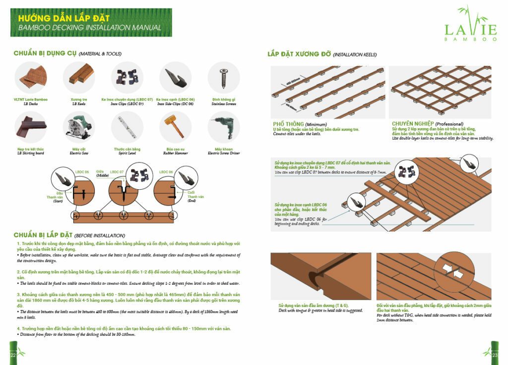 LB ver 7 trang doi 06 Catalogue LAVIE BAMBOO