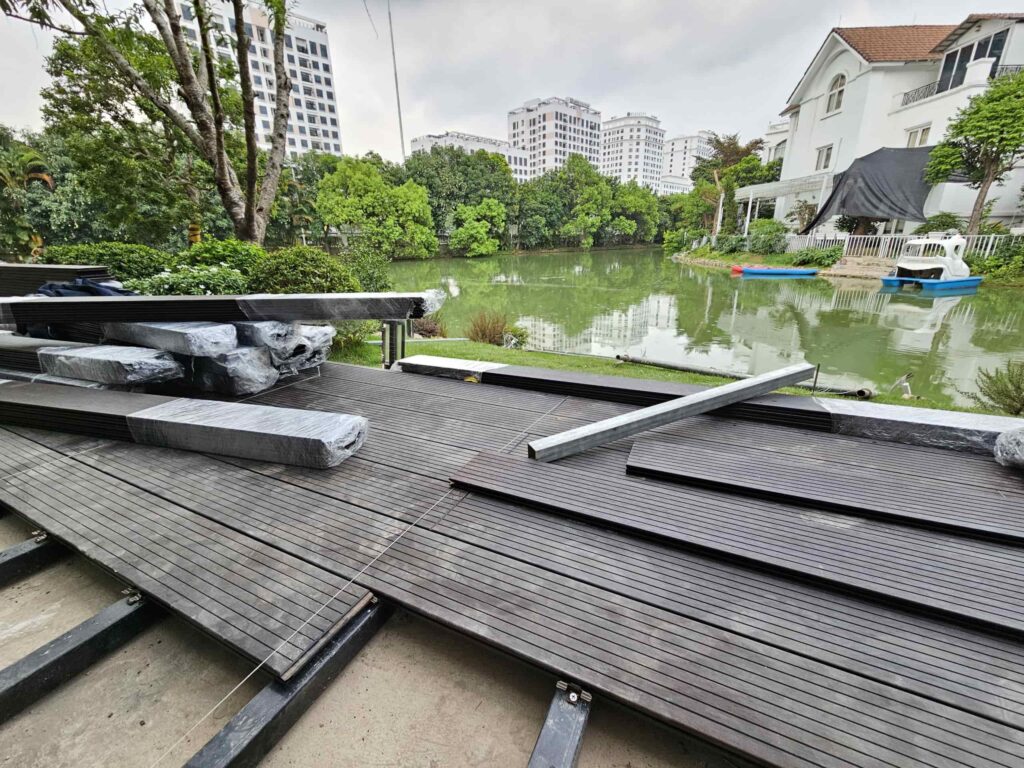 thi cong san tre bt vinhomes 3 BT BẰNG LĂNG VINHOMES