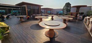 san tre ngoai troi laviebamboo penthouse dai kim 1 Giàn lam - Pergola tre